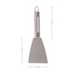 Classy Touch - Solid Turner Stainless Steel Spatula for Flat Top Grilling Flipping Cooking Yellow - Ghar Sajawat