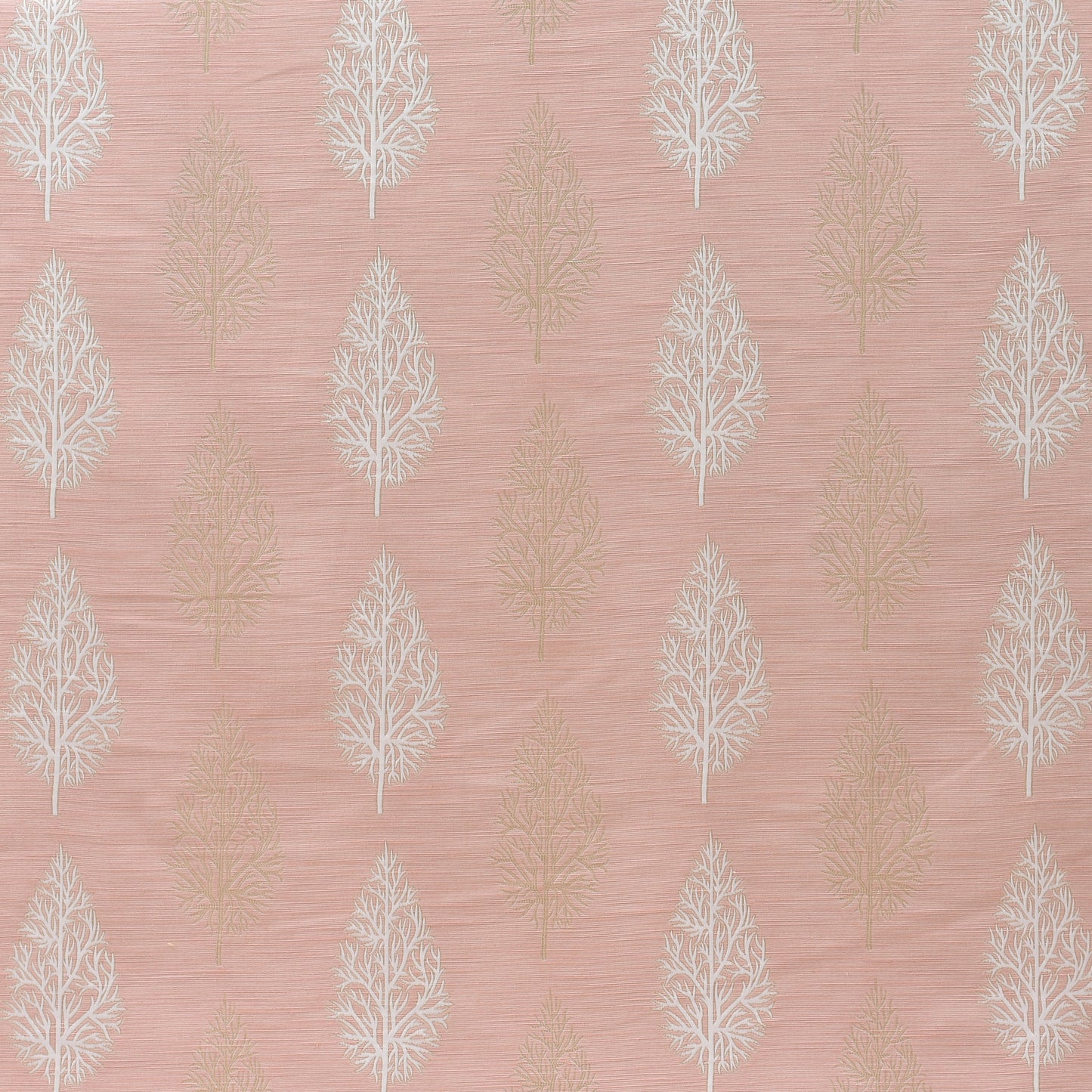 Curtain Street - Zenith Damask Tree Curtain (00102) Light Pink