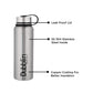 Dubblin - Turbo Thermosteel Bottle 1100ML Silver - Ghar Sajawat