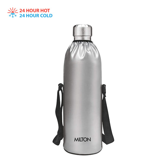 Milton - Duo Dlx Thermosteel Bottle 1800ML Silver - Ghar Sajawat
