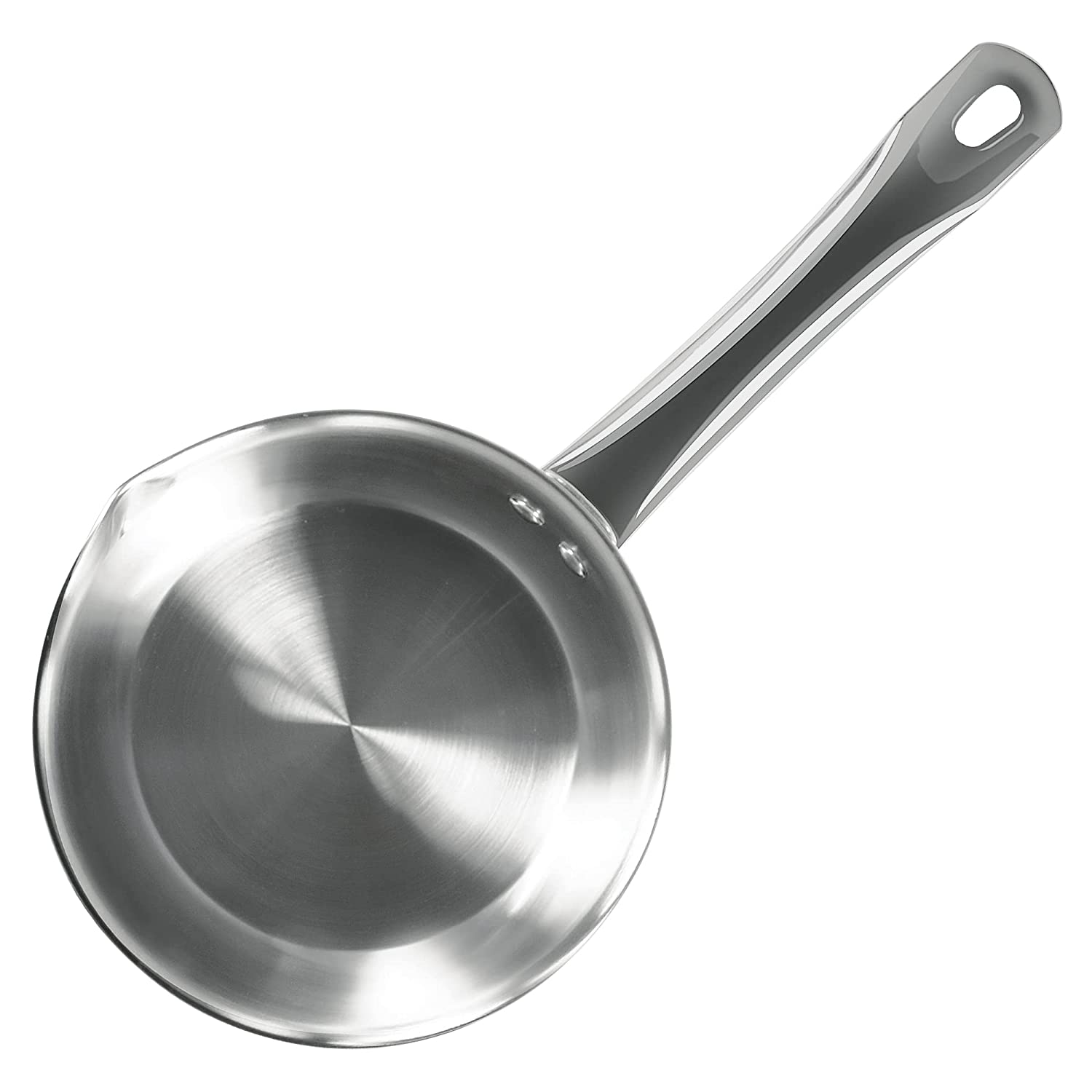Milton - Procook Sauce Pan Bottom TriPly Stainless Steel 14Cm - 1 Ltr Silver - Ghar Sajawat