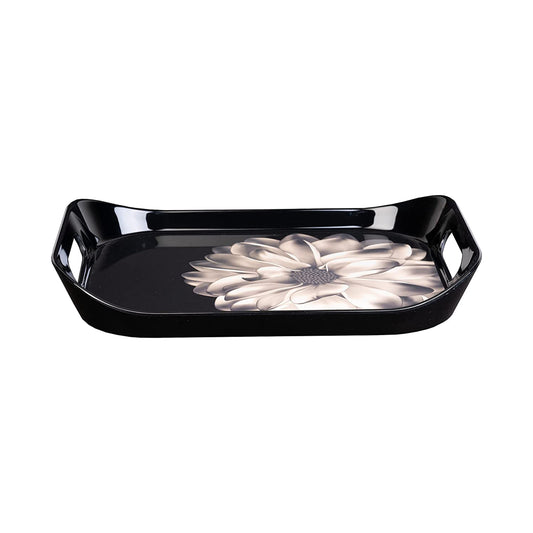 Stehlen - Eara Tray Extra Large  Assorted Print  Melamine BPA Free FDA Approved Serving Tray 2104 Blossom - Ghar Sajawat
