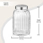 Treo - Bruno High-Quality Clear Glass Jar 1Pcs (4.8 Ltr) Transparent - Ghar Sajawat