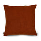 Beige and Brown Hemp Plant Hand Embroidered Cushion Cover