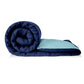 Blue Microfiber Double comforter for Mild Winter