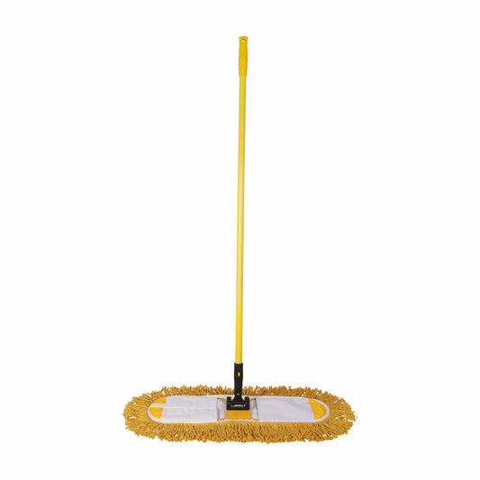 Classy Touch - Flat Floor Mop , 60 Cm (Ct-0542) Yellow - Ghar Sajawat