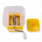 Classy Touch - Frosted Chopper Onion Chopper & Vegetable Choppe Yellow - Ghar Sajawat