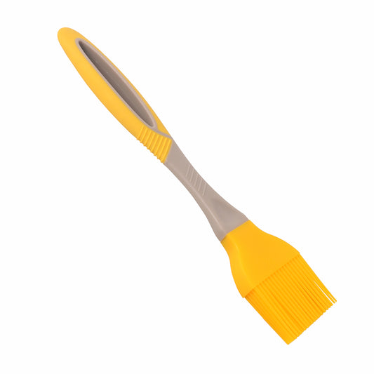 Classy Touch - Silicone Basting Brush With Silicone Handle Yellow - Ghar Sajawat