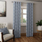 Curtain Street - AV Roll Module Geometric Curtain (62) Blue