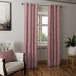 Curtain Street - Athena Leaf Curtain (00101-004) Pink