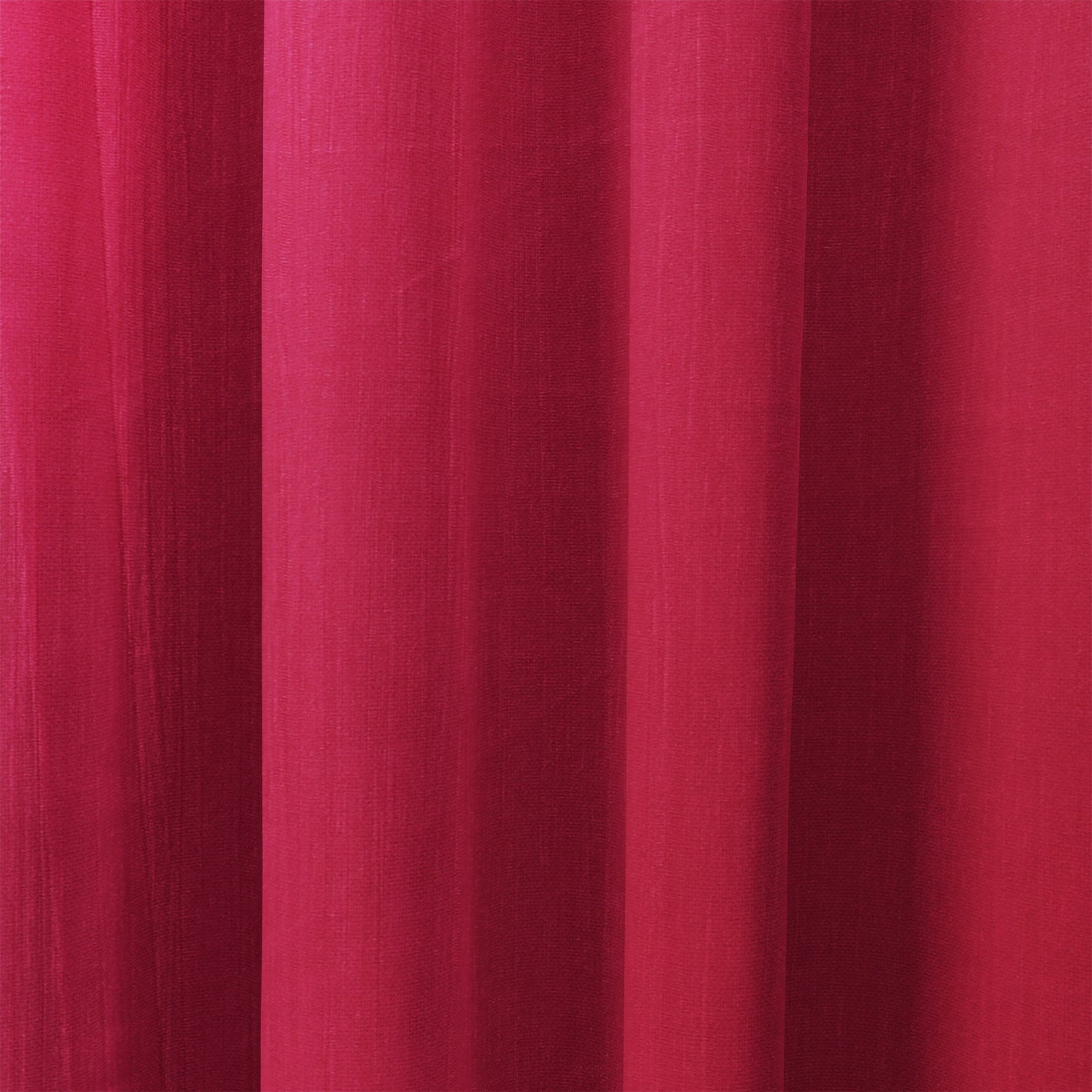 Curtain Street - Long Crush Simple Curtain (14) Dark Pink