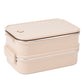 Dubblin - Duplex Stainless Steel Lunch Box Set Of 2Pcs (1400ML) Ivory - Ghar Sajawat
