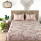EVER HOME Floral Print100%Cotton Super King Size Bedsheet Set for Double Bed