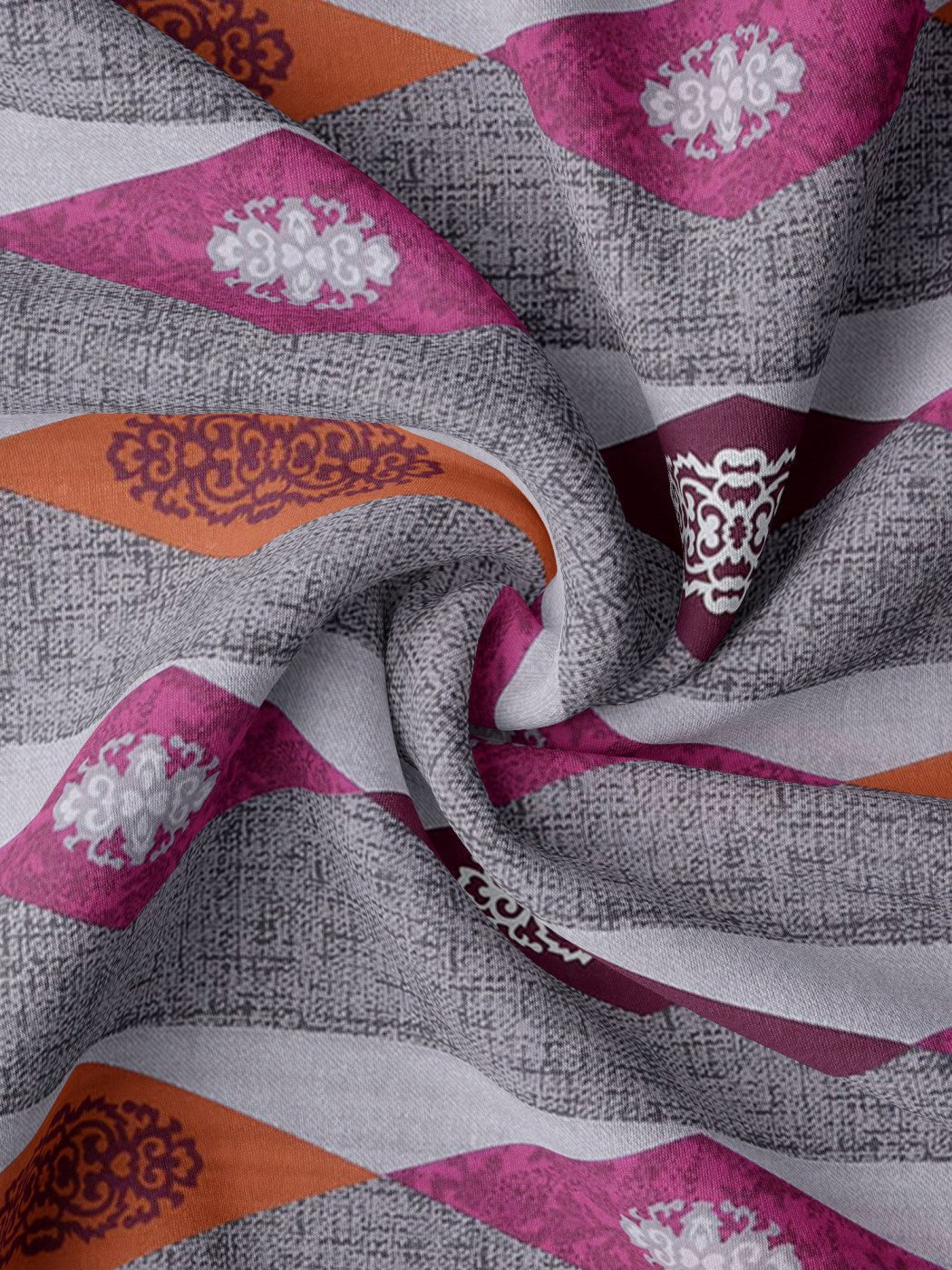 Ethnic Motifs Print 100%Cotton Single Bedsheet Set