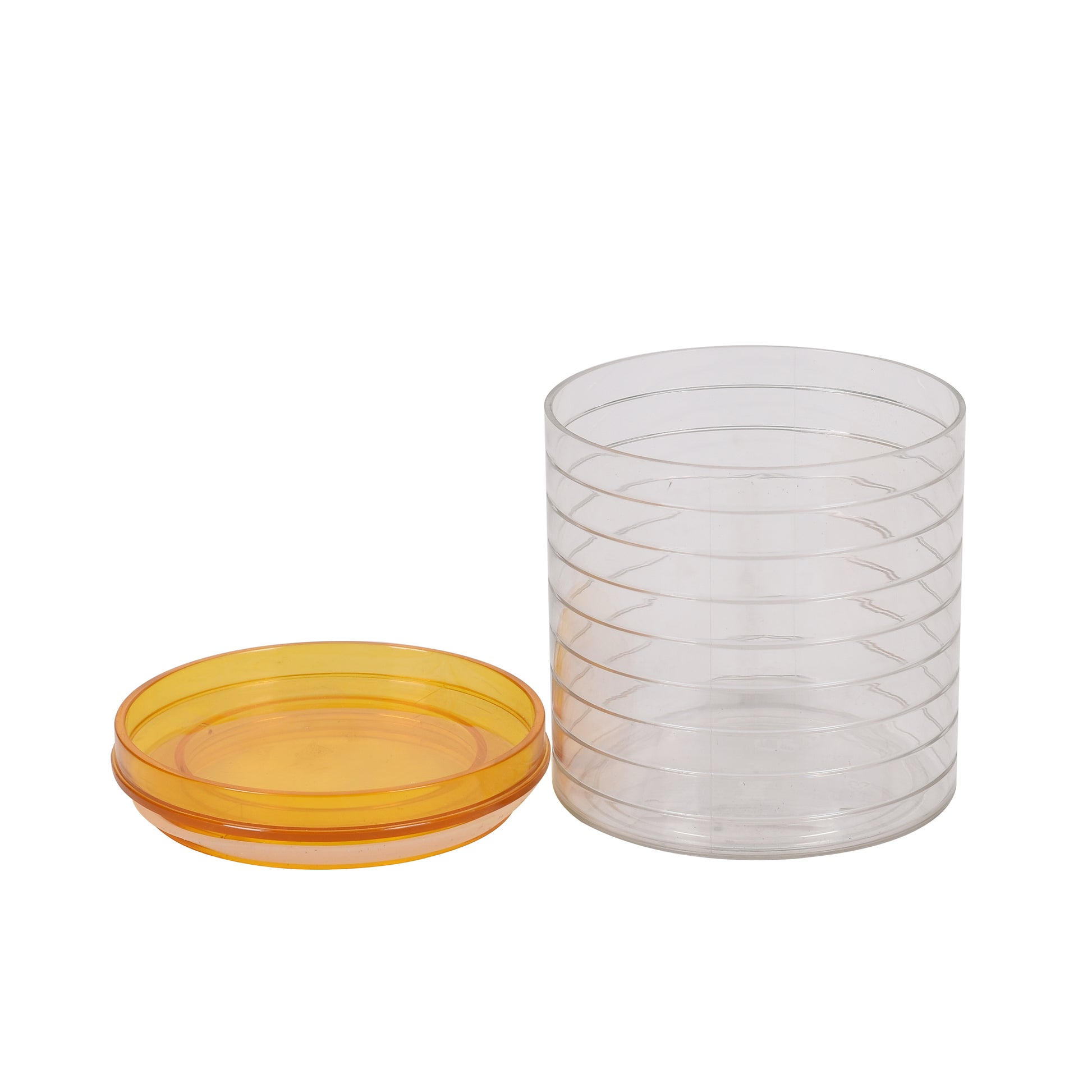 Jaypee Plus - Crisper BPA Free Plastic Storage Airtight Container 1Pcs (750) Orange - Ghar Sajawat