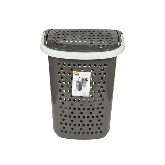 Jaypee Plus - Dry-Dock BPA Free Vergin Plastic Laundary Basket Bottle Grey - Ghar Sajawat