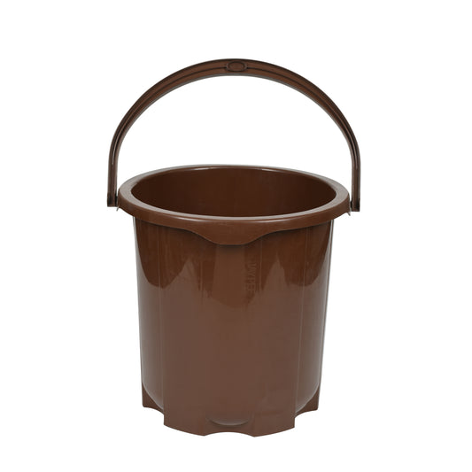 Jaypee Plus - Everyday BPA Free Vergin Plastic Bucket 20Ltr Brown - Ghar Sajawat