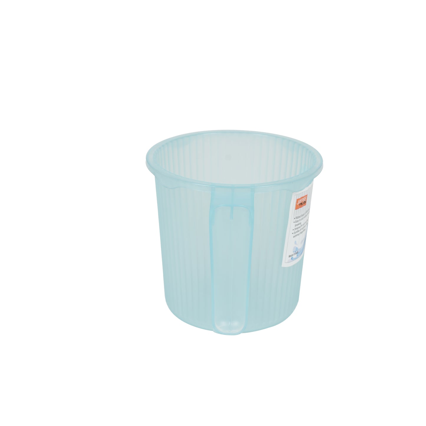 Jaypee Plus - Lucent Rib.Bath BPA Free Vergin Plastic Mug 1Ltr Blue - Ghar Sajawat