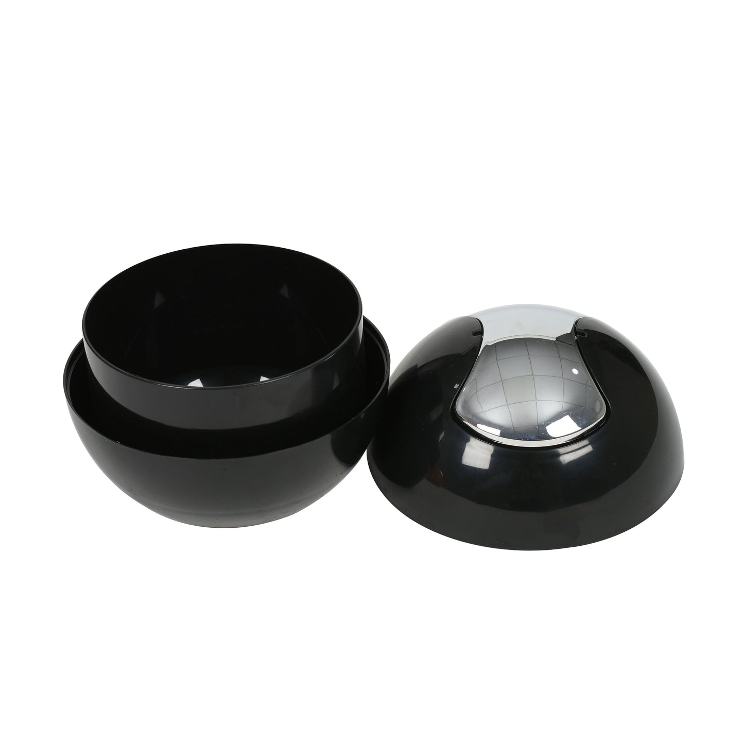 Jaypee Plus - Round Counter BPA Free Vergin Plastic Dustbin Black - Ghar Sajawat