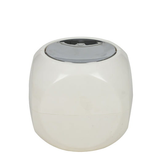 Jaypee Plus - Square Counter BPA Free Vergin Plastic Dustbin White - Ghar Sajawat
