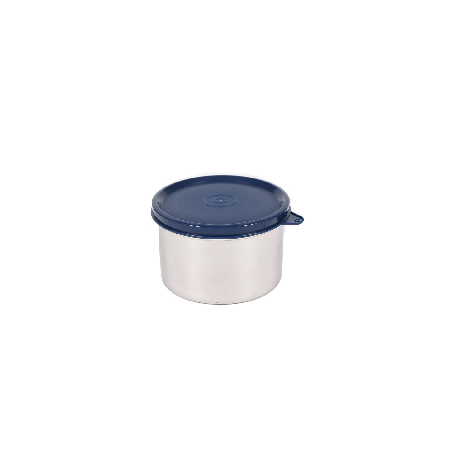 Oliveware - Absolute Stainless Steel Lunch Box Set Of 3Pcs (2Pcs-600ML+1Pc-450ML) Navy Blue - Ghar Sajawat