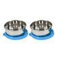 Signoraware - Mini Mate Satainless Steel Food Container Set Of 2Pcs (60ML) Blue - Ghar Sajawat