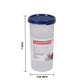 Signoraware - Modular Container Round BPA Free Plastic Storage 1Pcs (650ML) Mod Blue - Ghar Sajawat