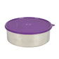 Signoraware - Papad Chapati Satainless Steel Food Container 1750ML Purple - Ghar Sajawat